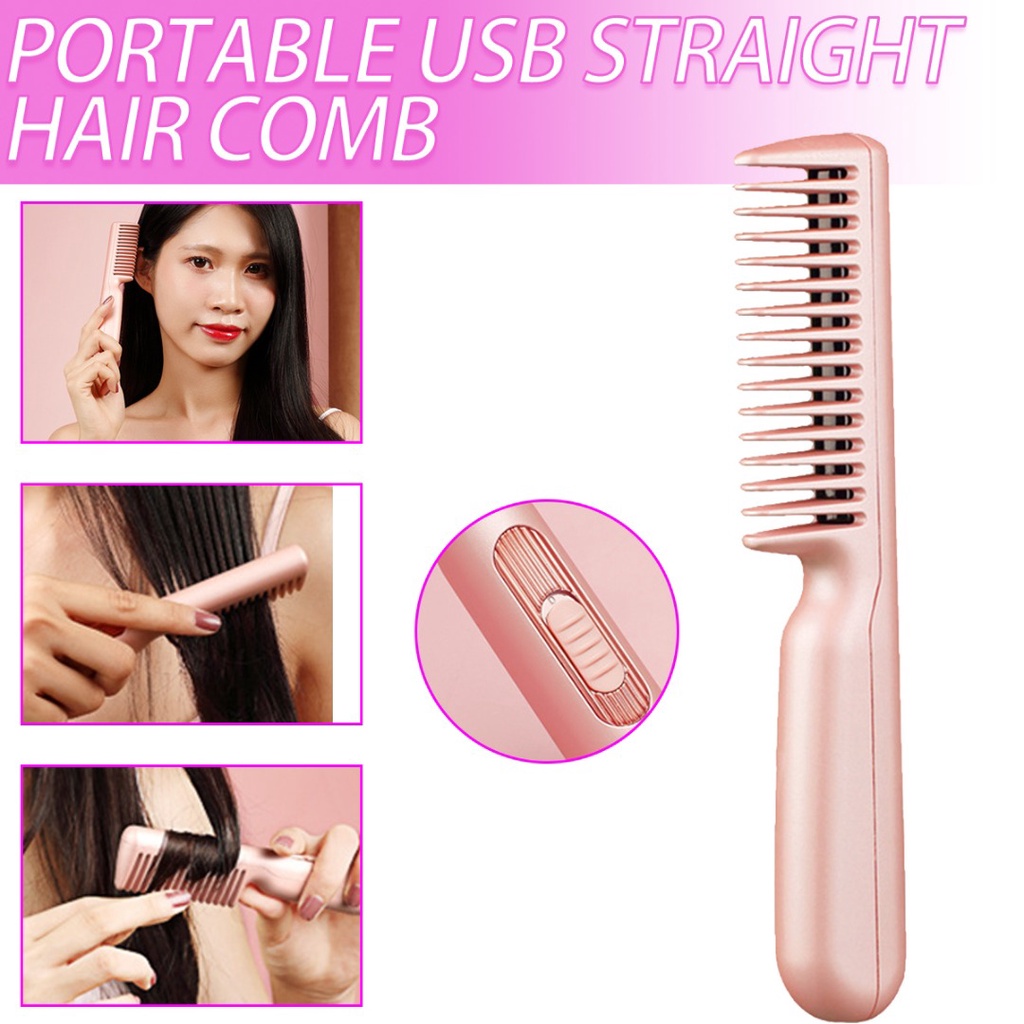 Hair brush outlet straightener shopee