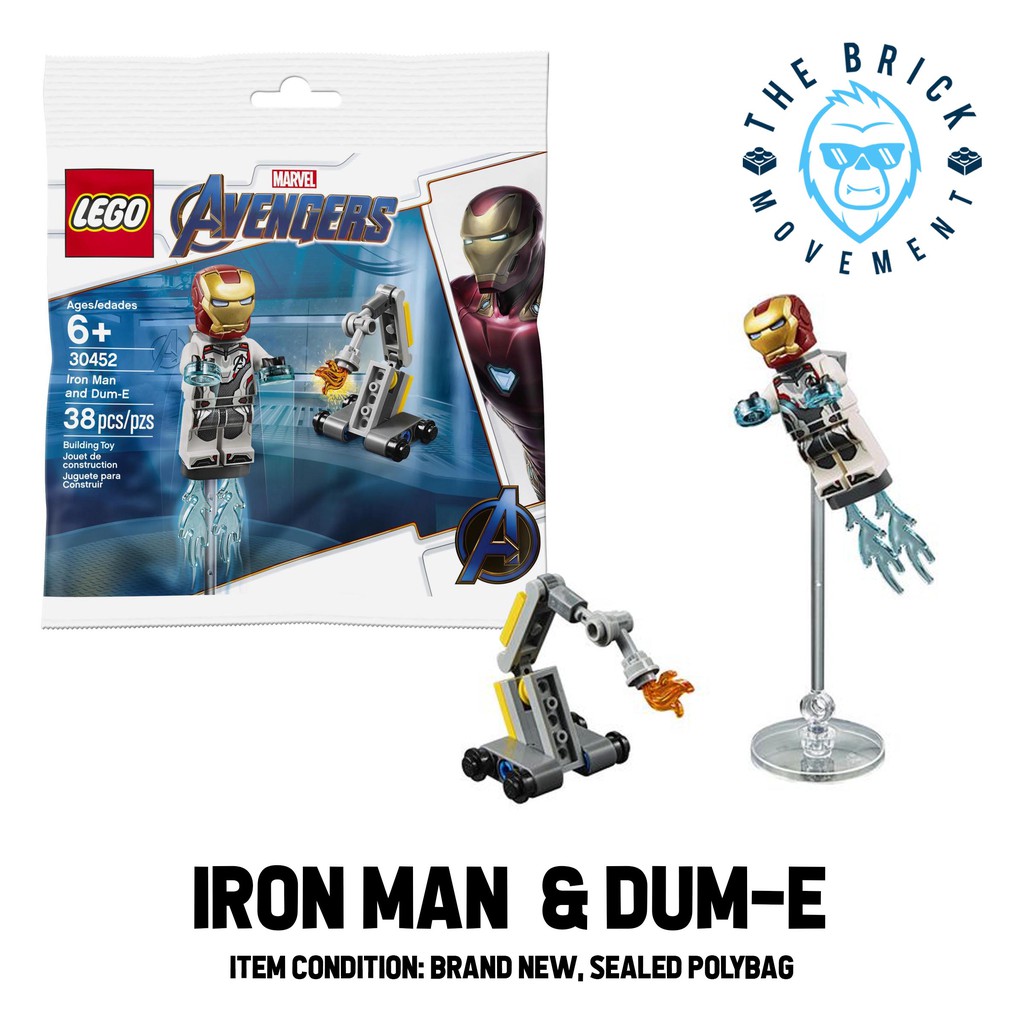 LEGO Marvel Avengers Iron Man & Dum-E Mini Bagged Set 