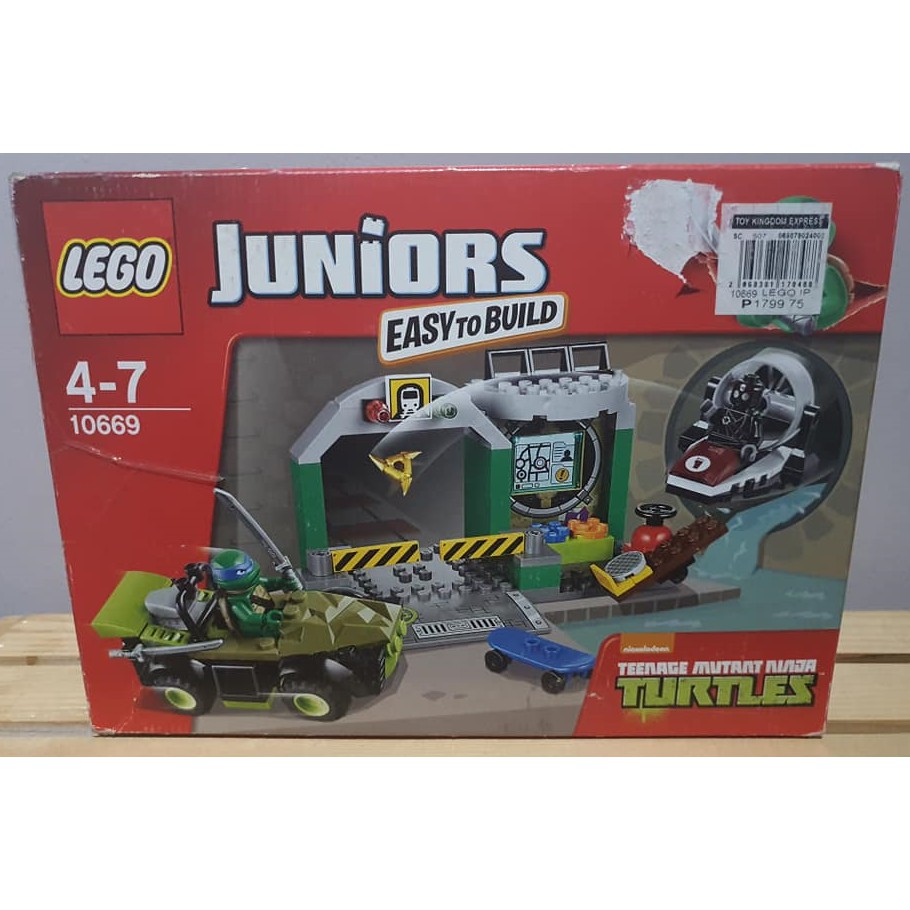 Lego 10669 discount juniors turtle lair