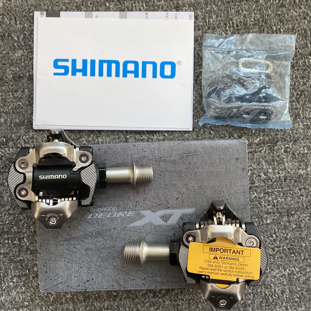 Brand New SHIMANO DEORE XT PD M8100 Bicycle Pedal SPD Cleats