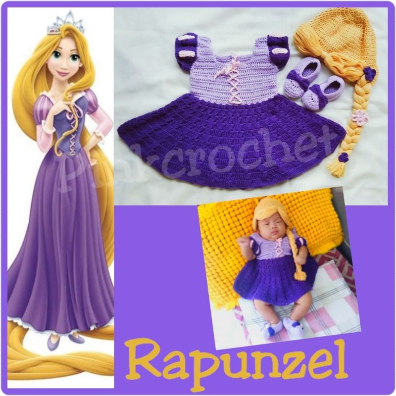 Baby rapunzel outlet costume