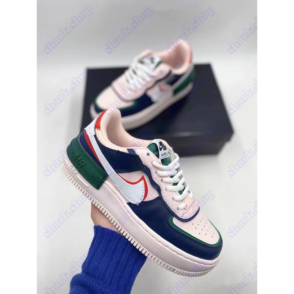 Nike Air Force 1 SHADOW AF1 Skate shoes casual shoes Sneakers for women ...