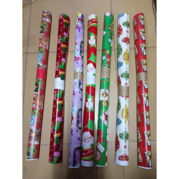 10sheets/roll Xmass gift wrapper Christmas gift paper present (1 design ...