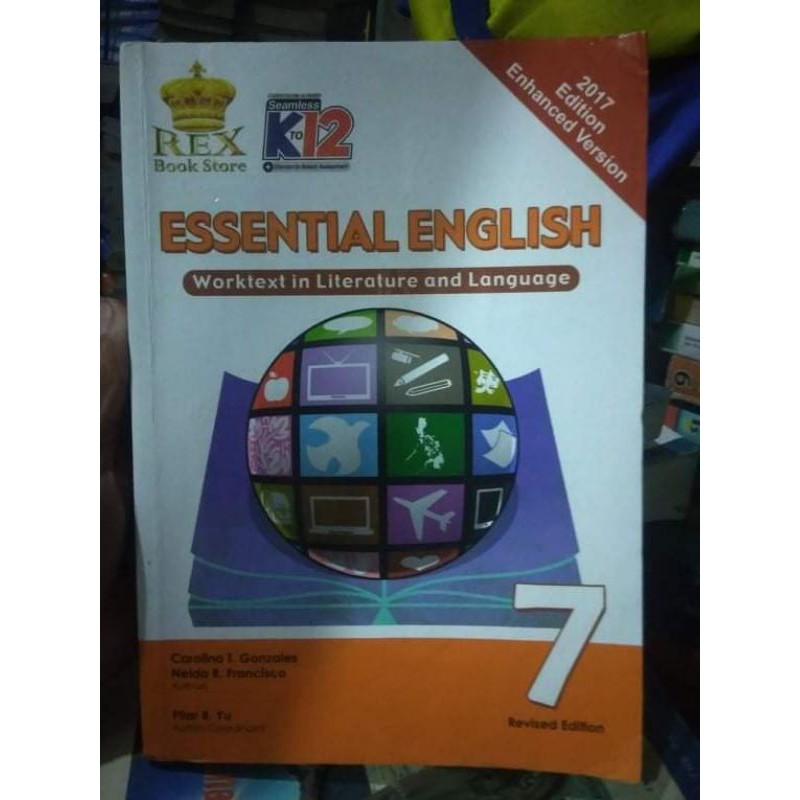 ESSENTIAL ENGLISH 7 BY REX(SECONDHAND) | Shopee Philippines