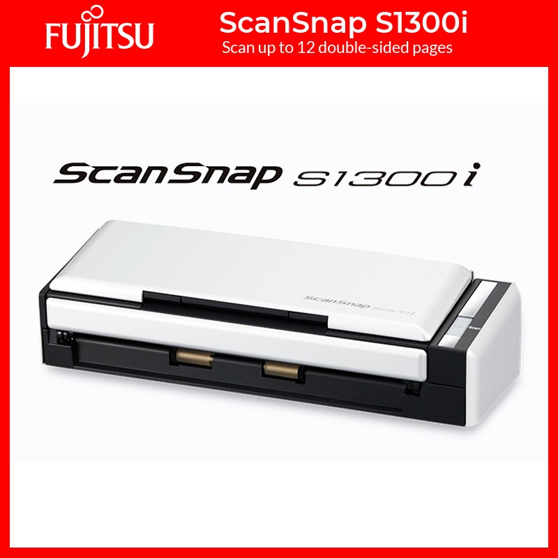 FUJITSU S1300i Scanner Portable Image Scanner ScanSnap Sheet Fed ...