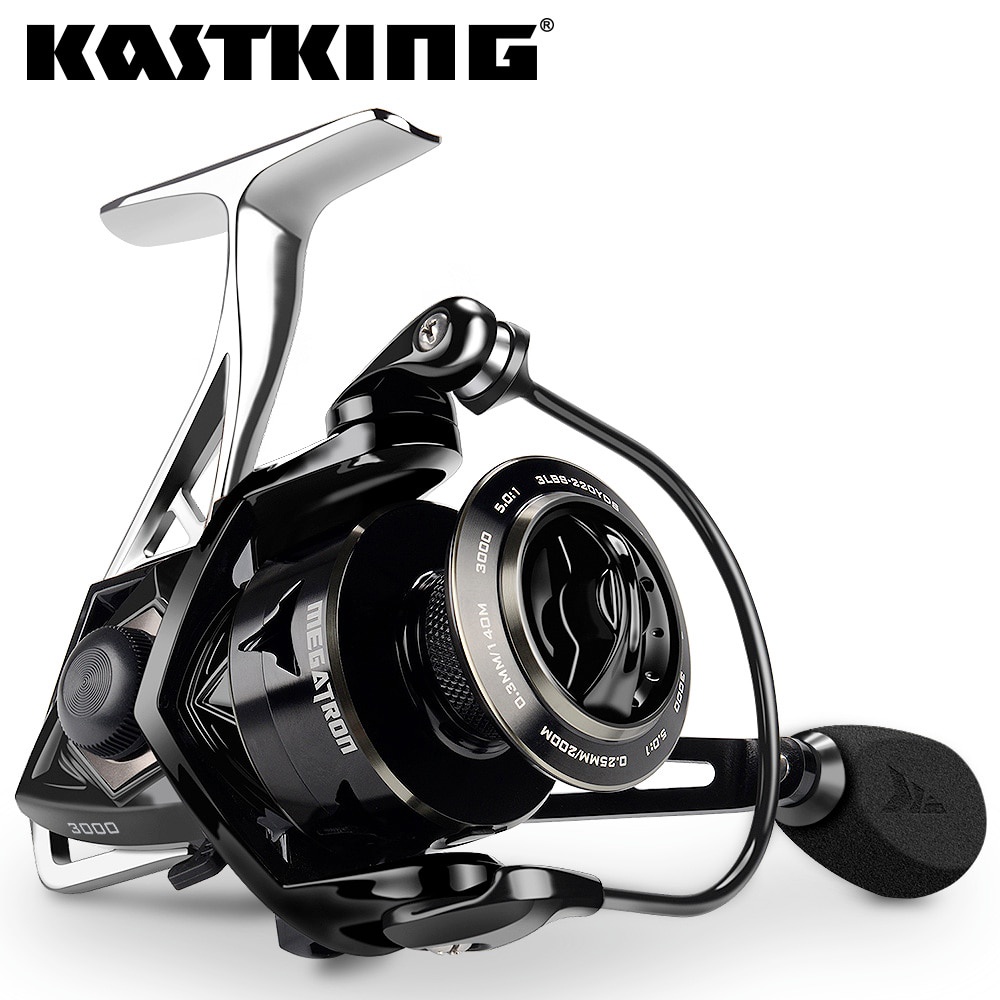 New】Original KastKing Megatron Spinning Reel Saltwater Spinning Fishing Reel  Over 30 lbs Carbon
