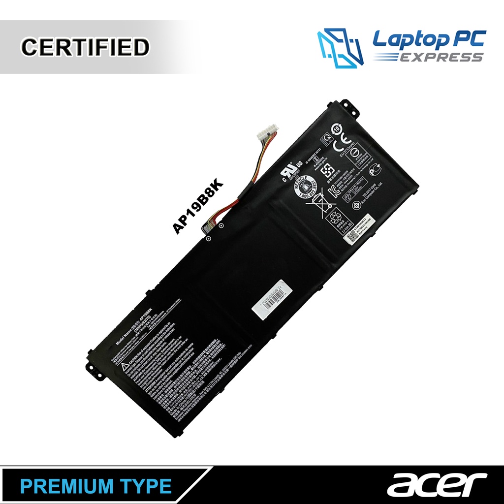 Acer Laptop Battery AP19B8K for Acer Aspire A31556 A31752 SF31442R33B SF31442 11.25v