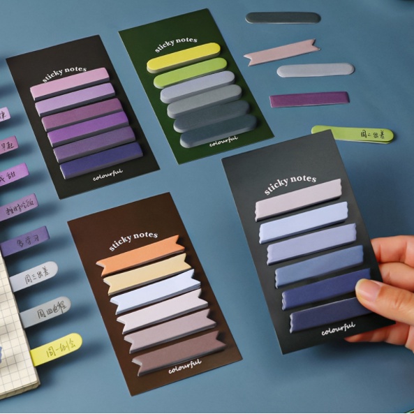 qjoq.ph | Gradient six index sticky notes /Memo Pad Sticky notes ...