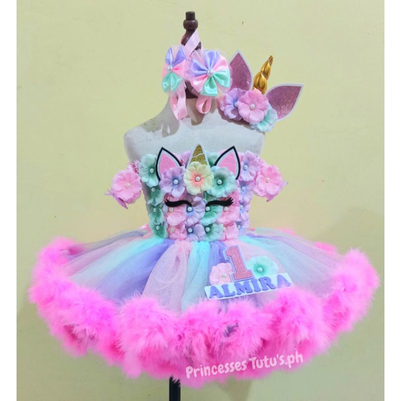 Unicorn 2024 tutu dress