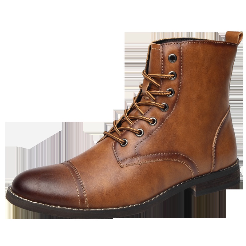 Martin Boots Plus Size Outdoor High Top Shoes Men's Boots Shopee
