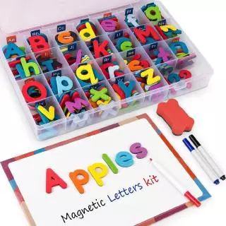 Wooden Magnetic Fishing Game (letters)