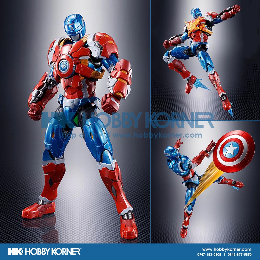 Figurine Marvel Captain America (TECH-ON AVENGERS) S.H.Figuarts