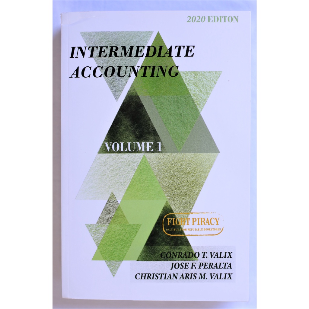 Intermediate Accounting Volume 1 (Valix 2020 Edition) Shopee