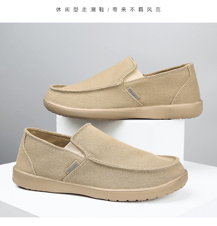 Ready Stock Lightweight Shoes Casual Men Canvas Shoes Slip On Summer ...