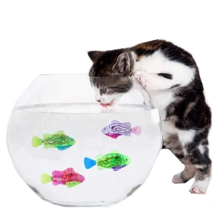 Pet Cats Kitten Funny Teaser Fishing Rod Retractable Wand Catnip Fish Shape  Toy