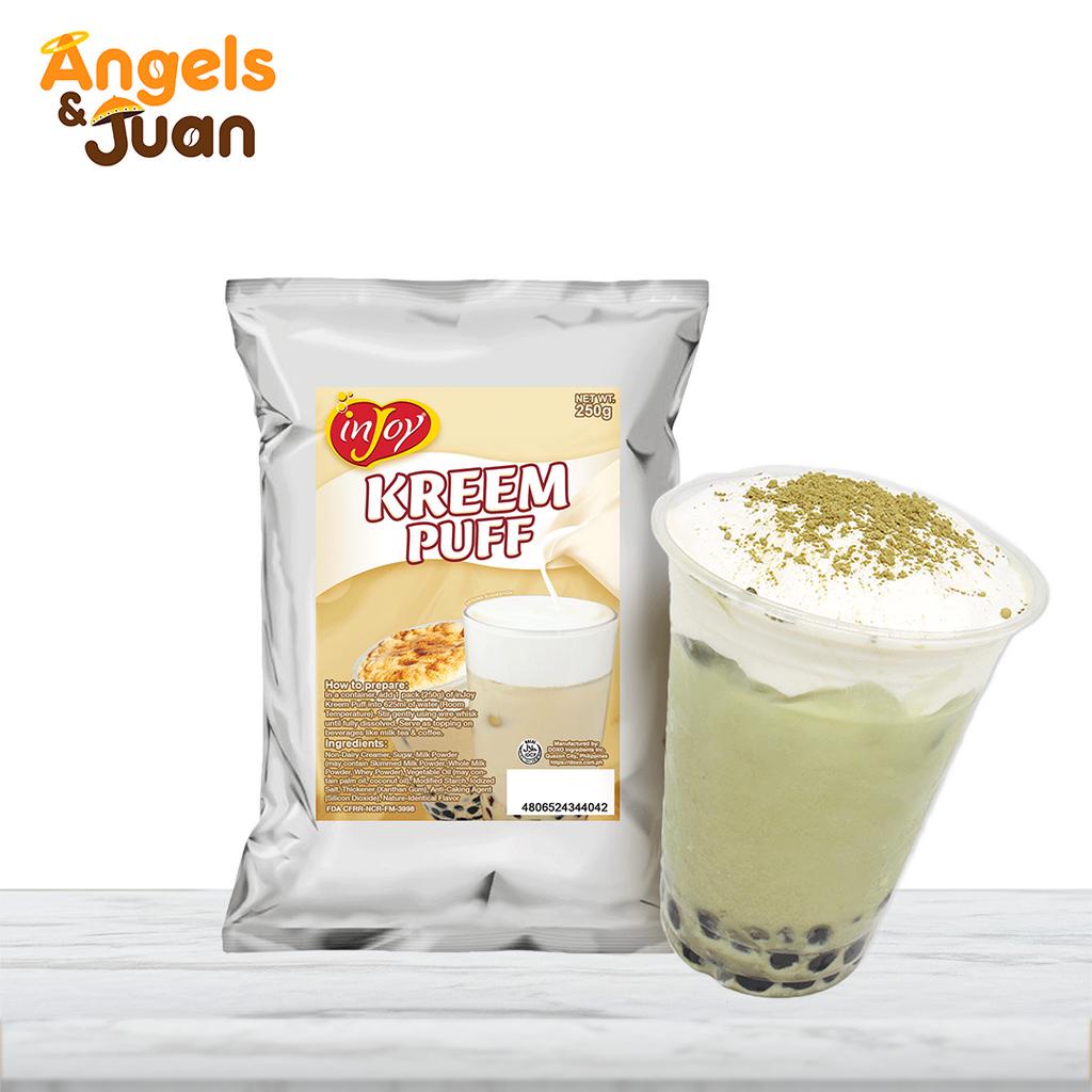 inJoy Kreem Puff Foam Topping Powder Mix 250g | Shopee Philippines