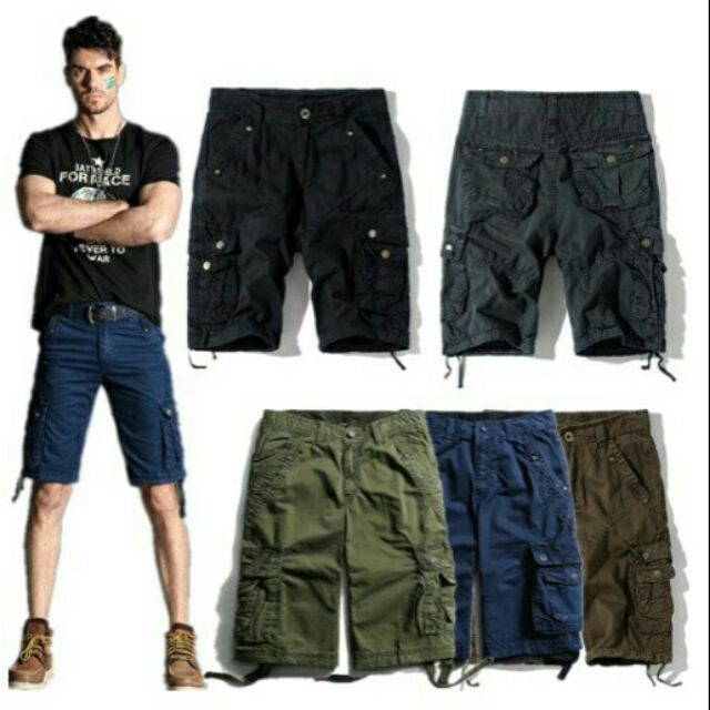 Men's 6 pocket cargo shorts deals