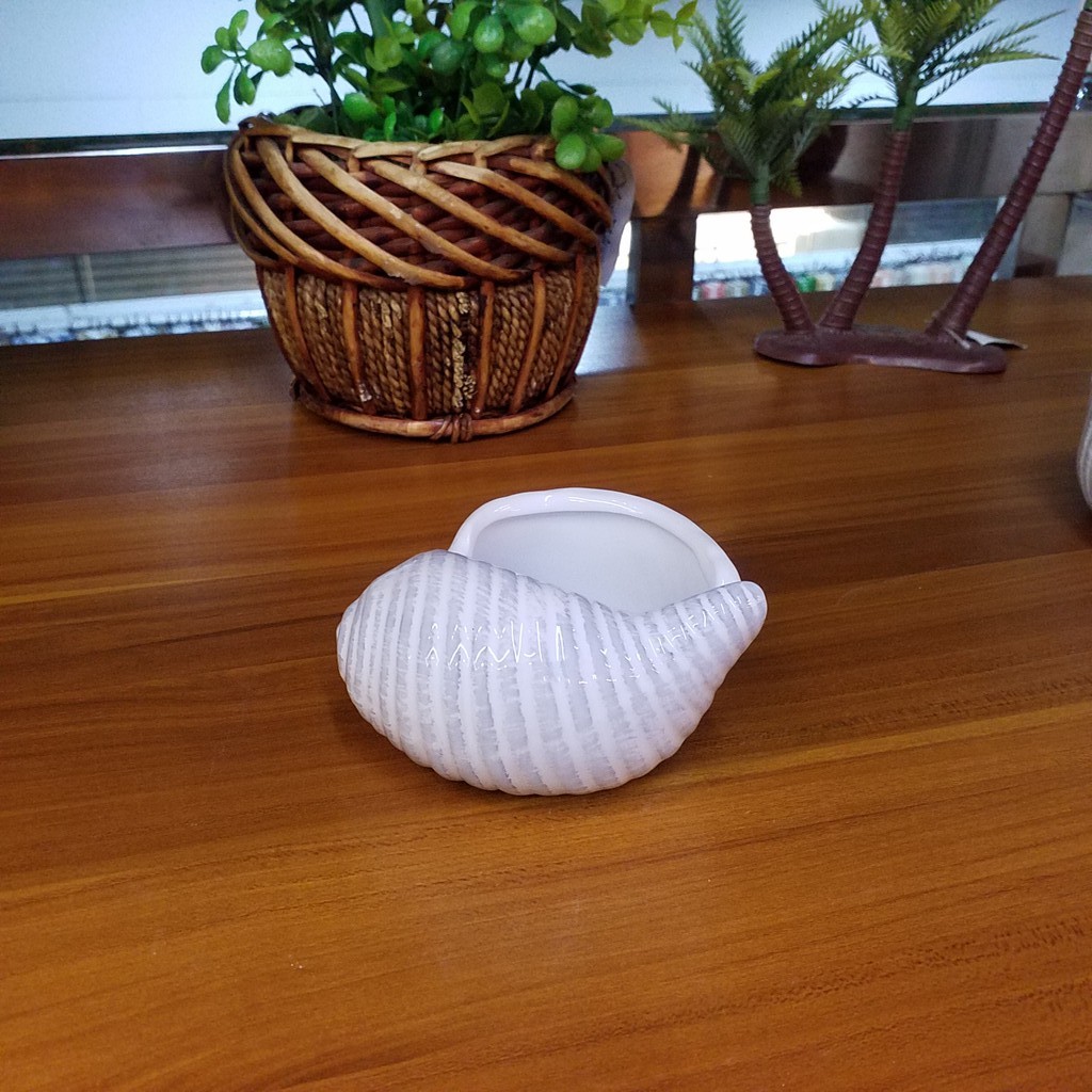 Shell Ceramic Glass Flower Vase LS149(5x11cm) | Shopee Philippines