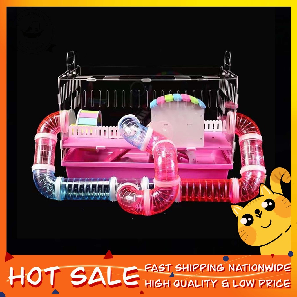 Image showcasing Hamster tunnel / Hamster tube ／ DIY maze tube connector of hamster cage ...