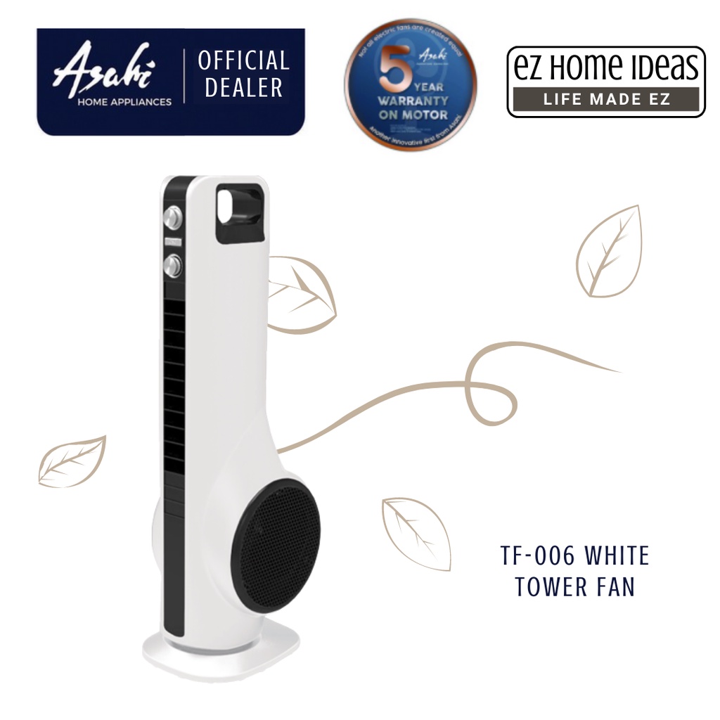 Asahi Tower Fan (TF006) Shopee Philippines