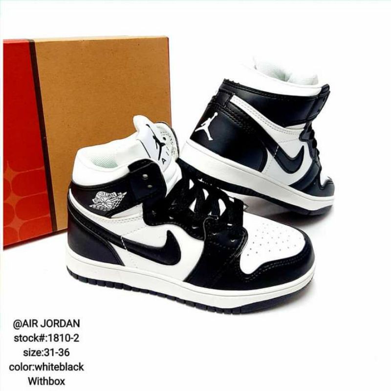 NIKE AIR HIGH SNEAKER SHOES FOR KIDS. SIZES 25-36. | Shopee Philippines
