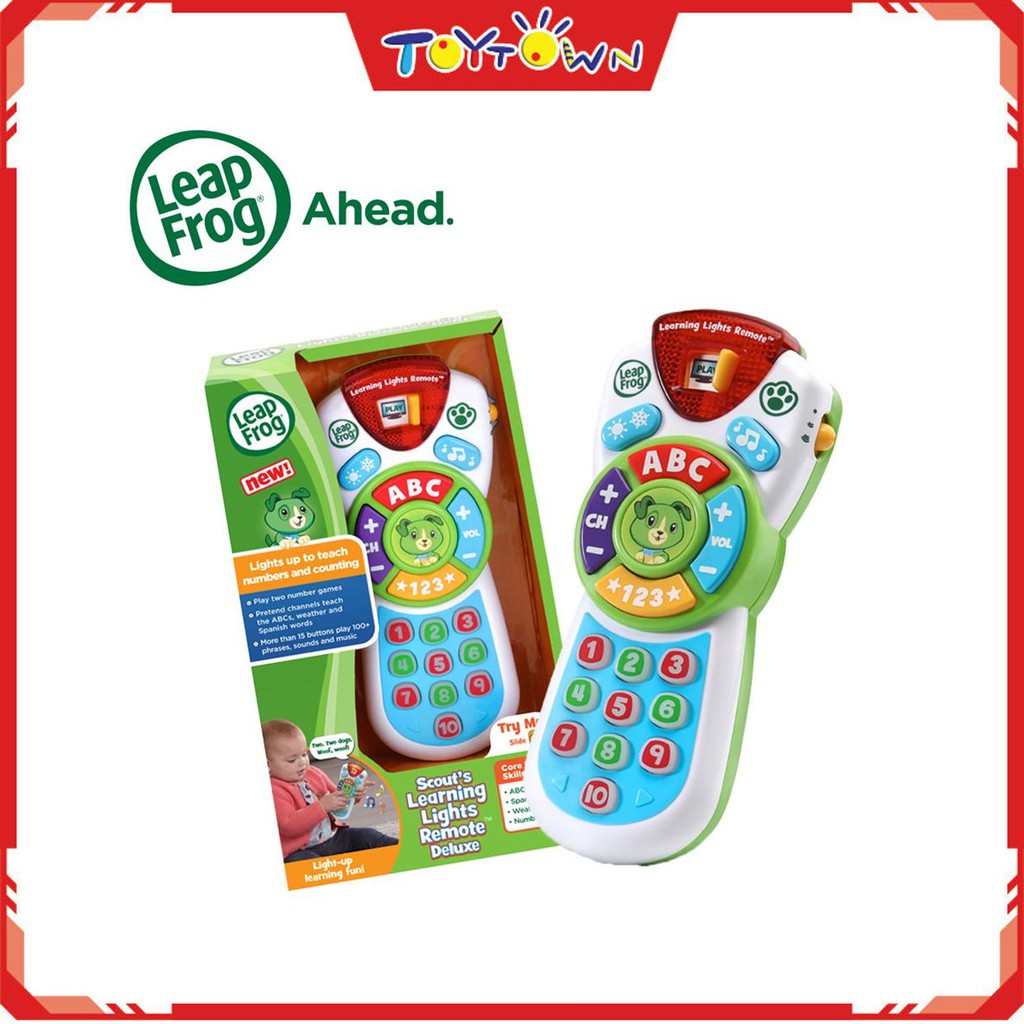 Leapfrog scout's learning lights hot sale remote