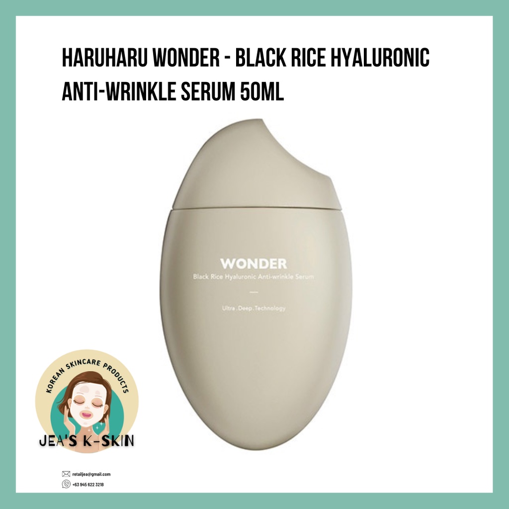 HARUHARU WONDER - Black Rice Hyaluronic Anti-Wrinkle Serum 50mL ...