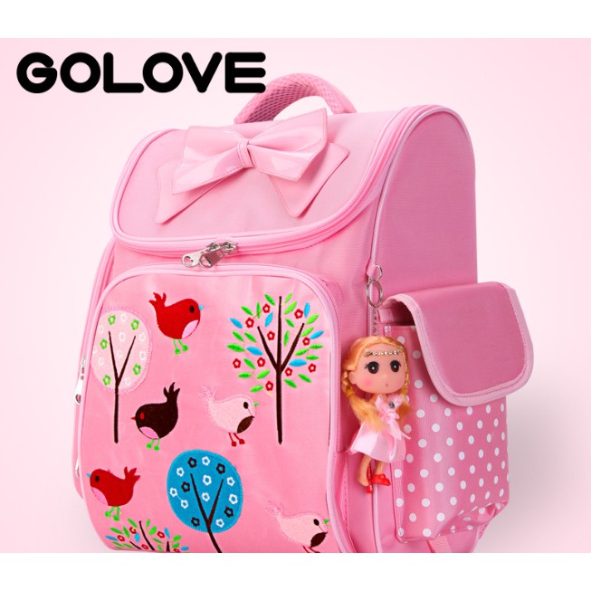 Golove Patterned Humpback Backpack (Pink) | Shopee Philippines