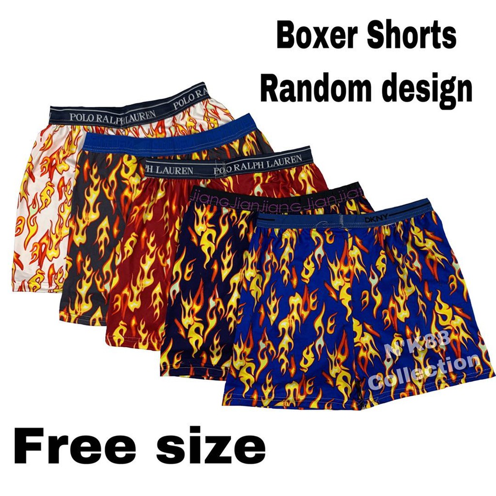 Boxers shorts for mens (random design) Shopee Philippines