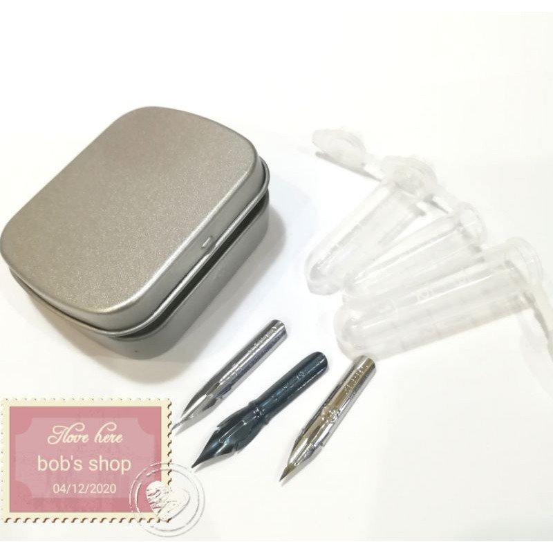 Nikko G, Brause steno, Zebra G Set of 3 nibs for Copperplate