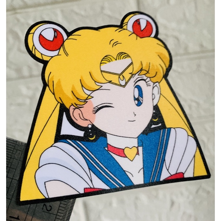 Sailormoon Peeker Sticker for Aquaflask Tesyo Hydroflask | Shopee ...