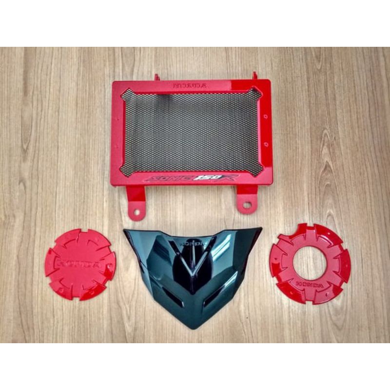 HONDA SONIC 150R RADIATOR PROTECTIVE COVER ORIGINAL HONDA ACCESORIES ...