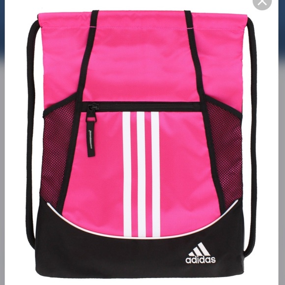 Pink Adidas Drawstring Bag Shopee Philippines