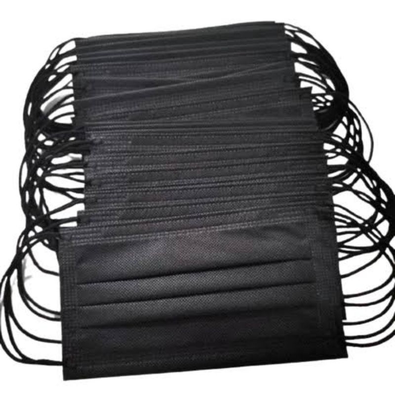 3ply Black Masks / 3ply Thick Masks / Thick / Unit Masks / Cheap Masks ...