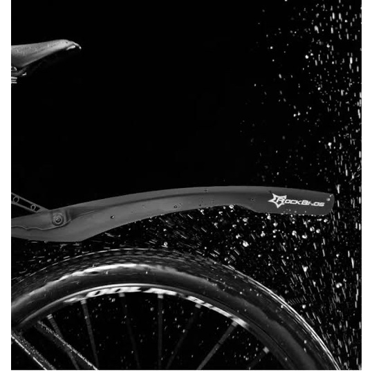 ROCKBROS Telescopic Bike Fenders Folding MTB Front Rear | Shopee ...