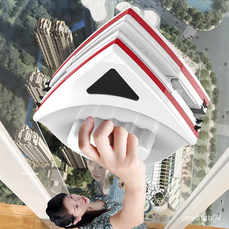 Double Sided Window Glass Cleaner Brush Home Wizard