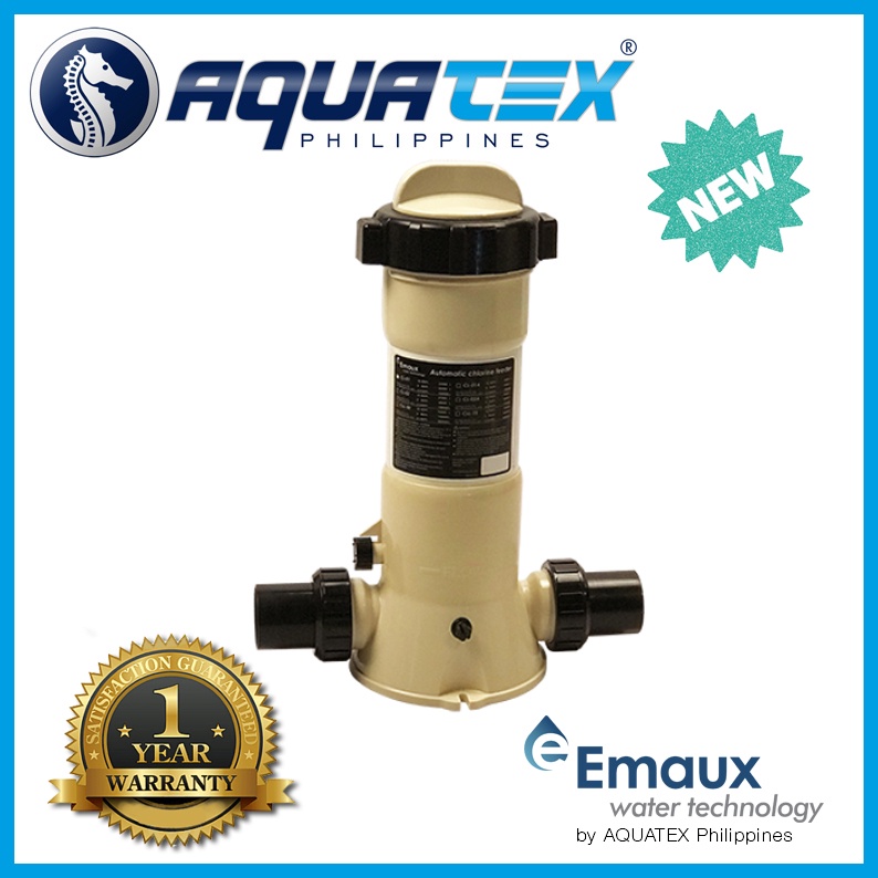 EMAUX Pool Chlorine Dispenser Inline Feeder CL01 and CL02 for 3