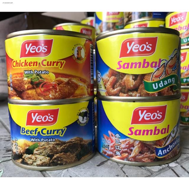 cheese ballfood snack Yeo’s Canned Goods 145 grams (Kari Ayam/Beef