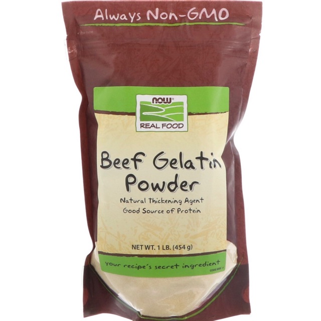 NOW REAL FOOD, BEEF GELATIN 454 grams KETO FRIENDLY Shopee Philippines