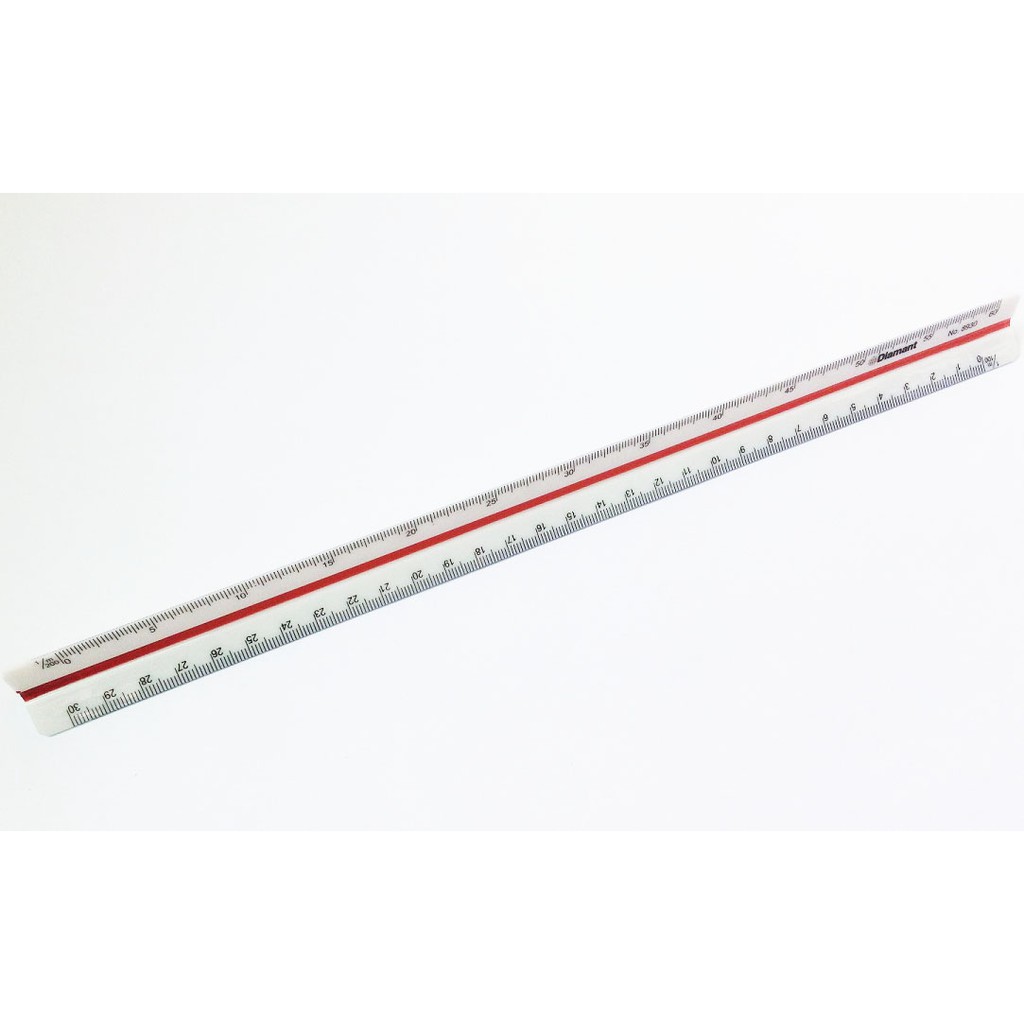 DIAMANT Triangular Metric Scale Ruler | Shopee Philippines