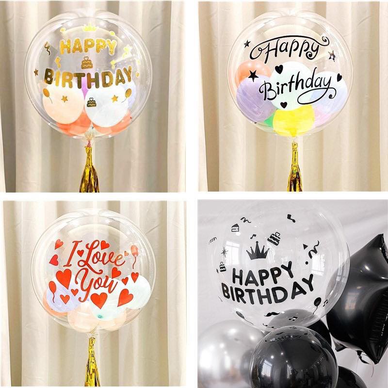 Balloon Sticker for BoBo, Foil, and Rubber Balloon (Personalizing and ...