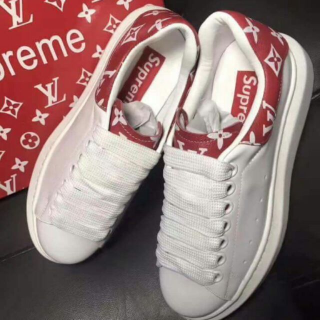 Supreme best sale lv sandals