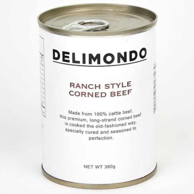 Delimondo Ranch Style Corned Beef (380g) Shopee Philippines