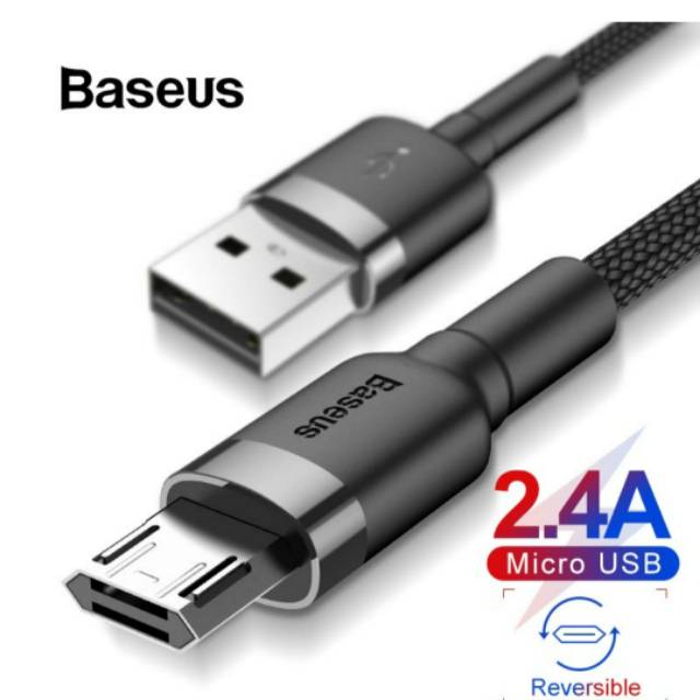 Baseus Cafule Micro Usb Cable 2.4A (1m) | Shopee Philippines