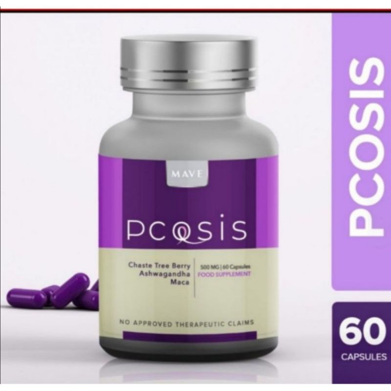 Food Supplement PCOSIS 500mg 60caps Boost Fertility Helps fight