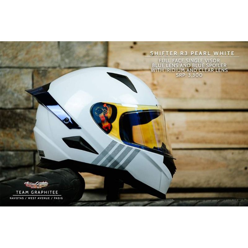 SHIFTER R3 PEARL WHITE | Shopee Philippines