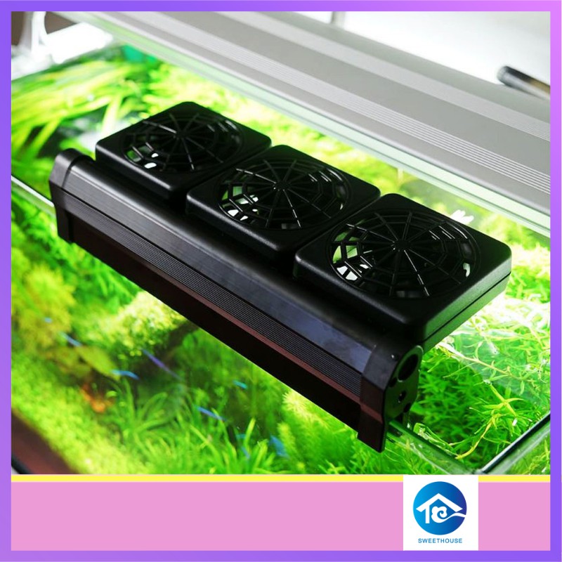 Aquarium Cooling Fan Fish Tank Cold Wind Chiller Adjustable 2 Level Wind 100 240V Shopee Philippines