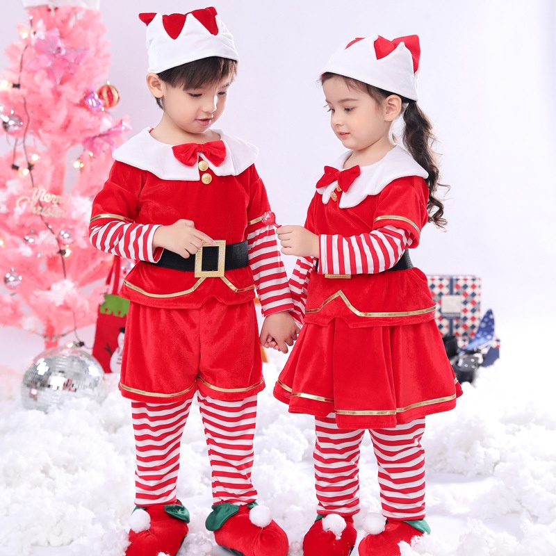 Kids santa outfit best sale