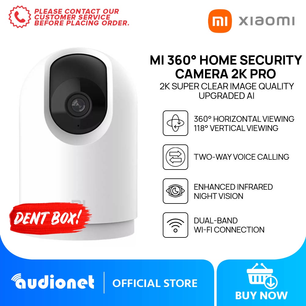 Camera 360 Mi Home Ptz 2k Xiaomi Mi 360° Home Security Camera 2K