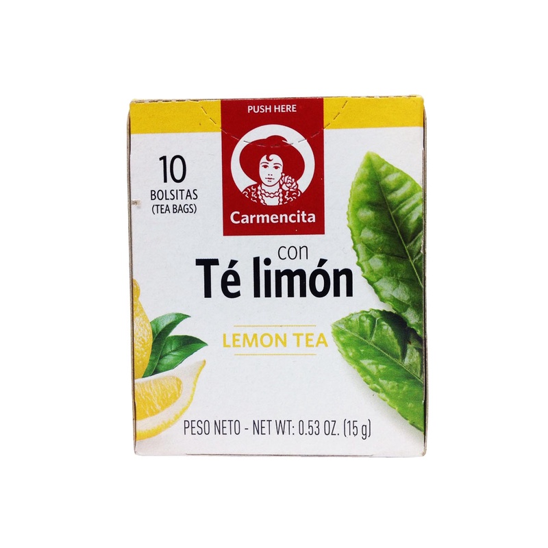 Carmencita's Te Lemon Tea bags 15g {Made in Spain} | Shopee Philippines
